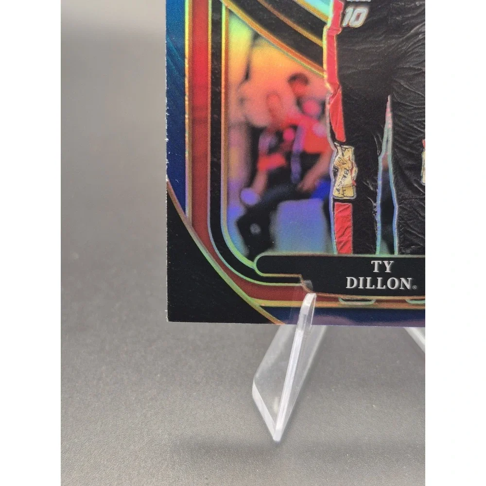 2025 Select Ty Dillion #270 Trackside Black And Blue Prizm /49 Kaulig Racing